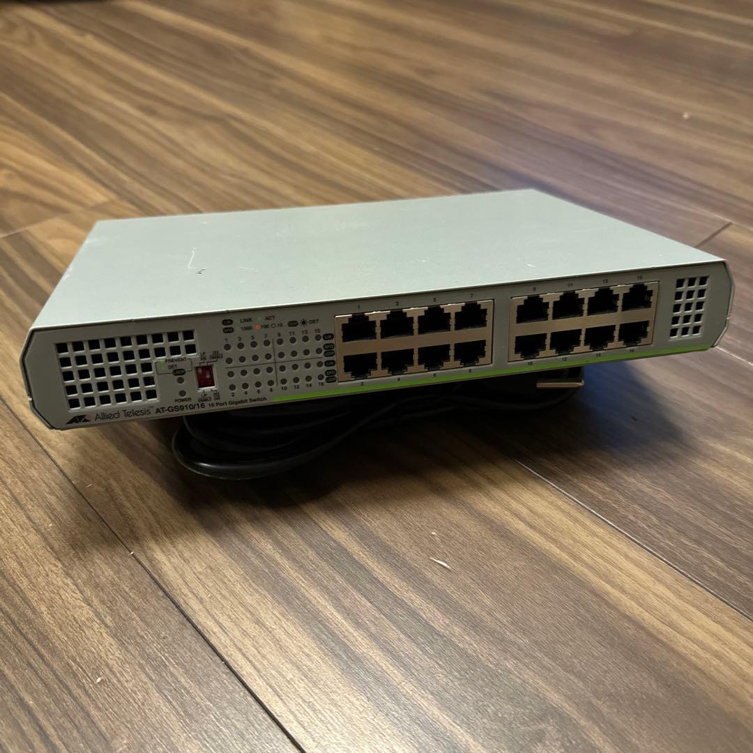 アライドテレシス AT-GS910/16 - メルカリ
