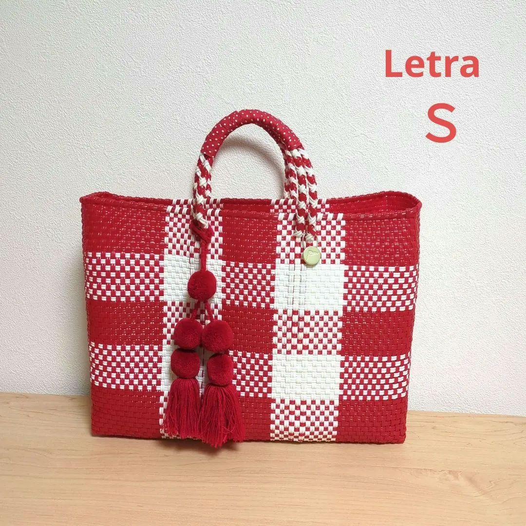 新品未使用】レトラ メルカドバッグ SHORT S ポンポンチャーム付
