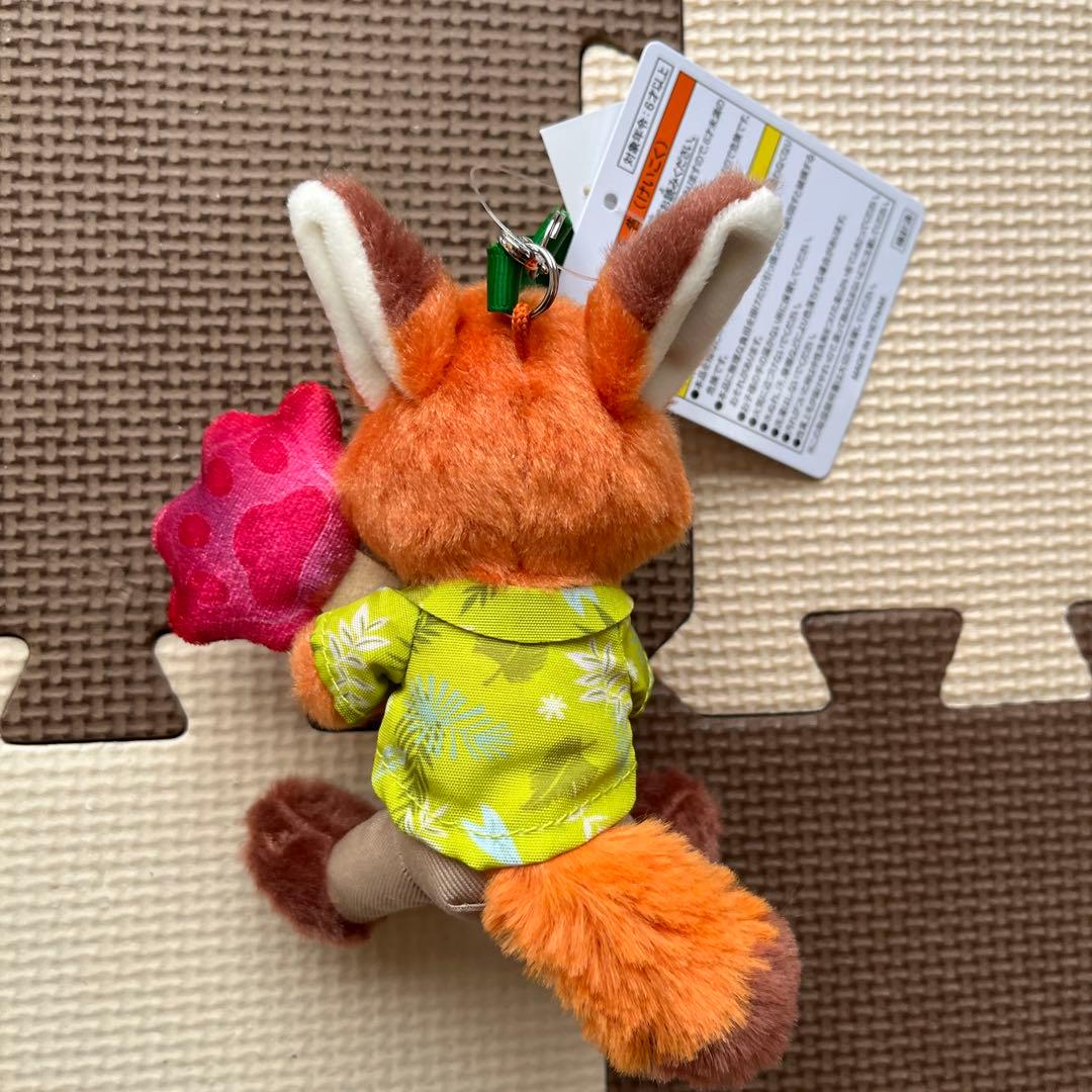 ディズニー ズートピア ニックぬいぐるみチャーム 肉球アイス