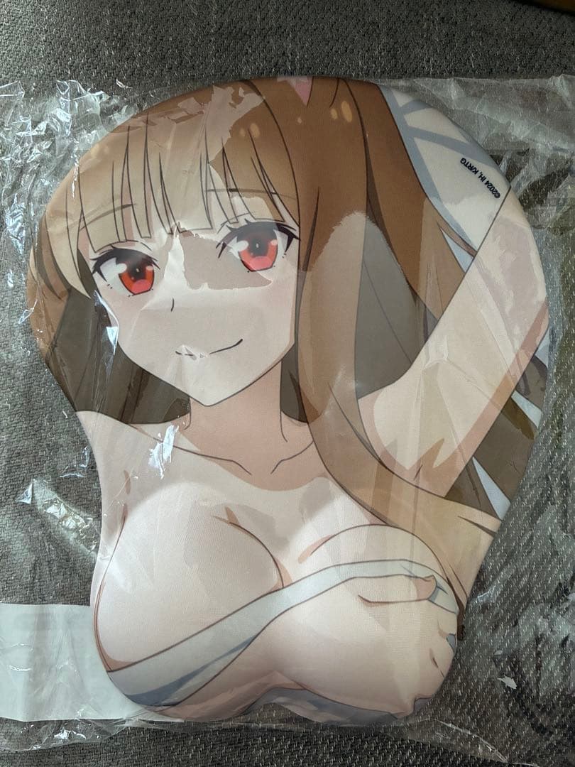 完全受注生産 狼と香辛料 ホロ 立体3Dマウスパッド