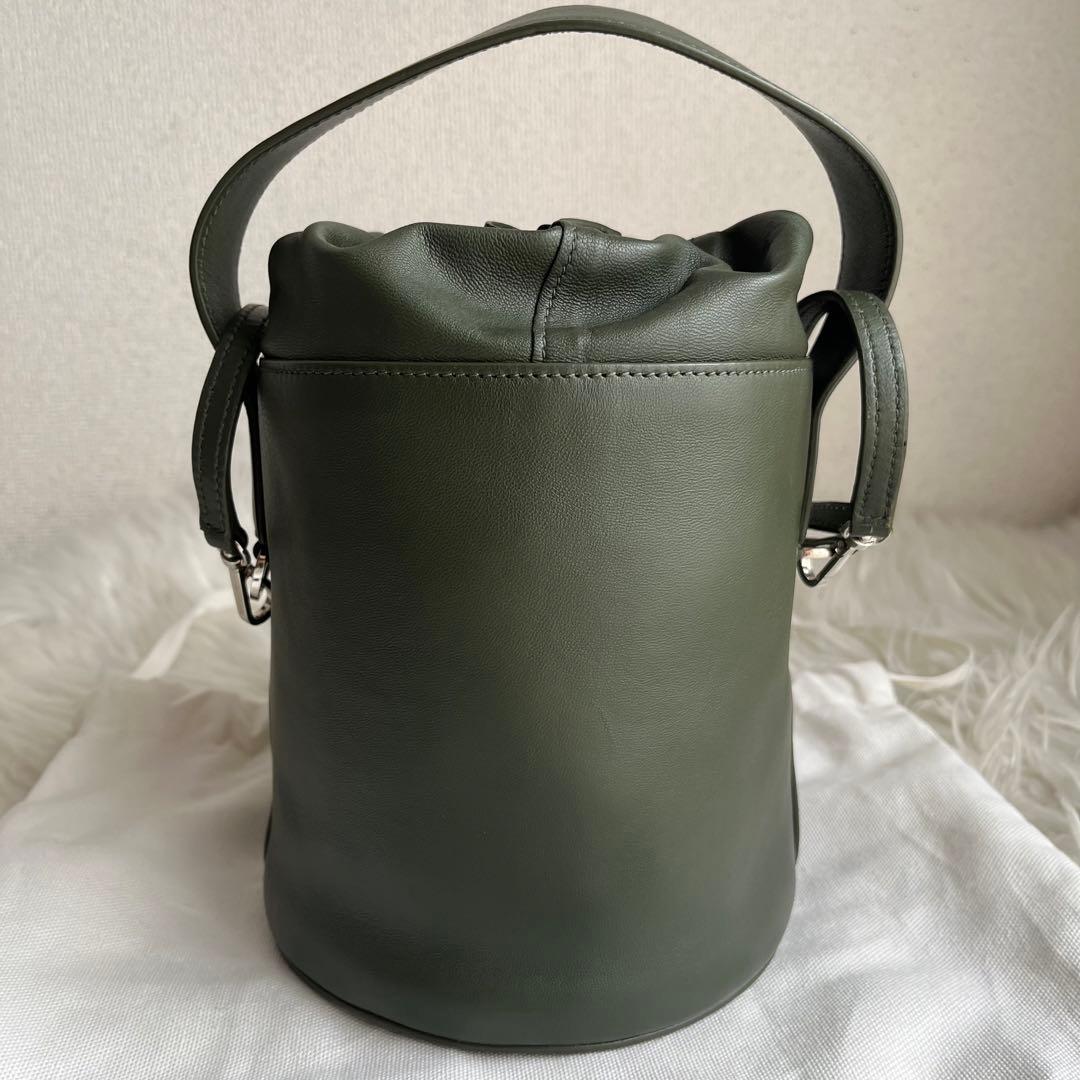 ✨️未使用級✨️ JILSANDER バケットバッグ ショルダーバッグ カーキ