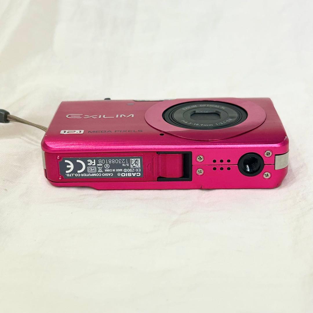 【美品】 CASIO EXILIM EX-Z90 12.1MP ピンク デジカメ