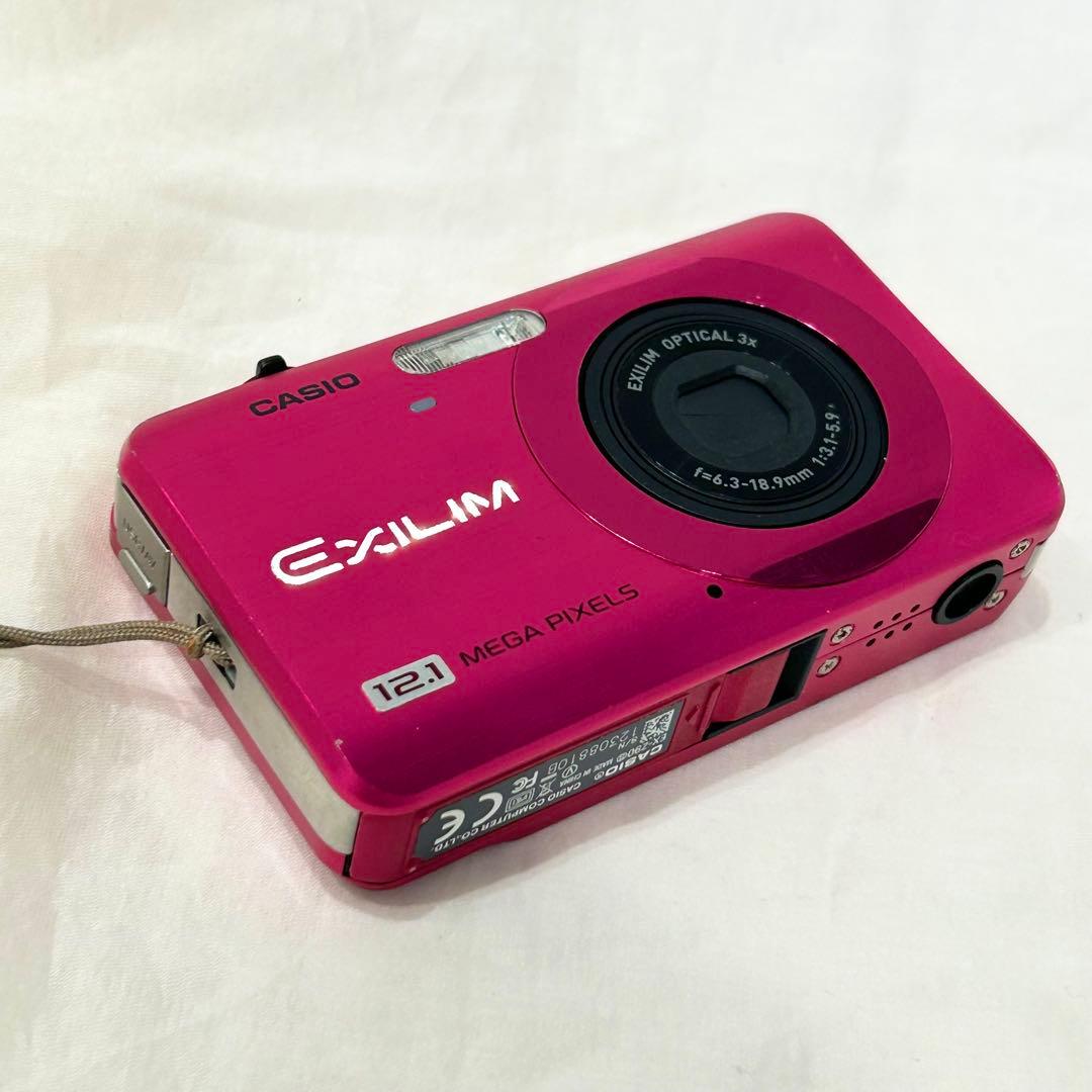 【美品】 CASIO EXILIM EX-Z90 12.1MP ピンク デジカメ