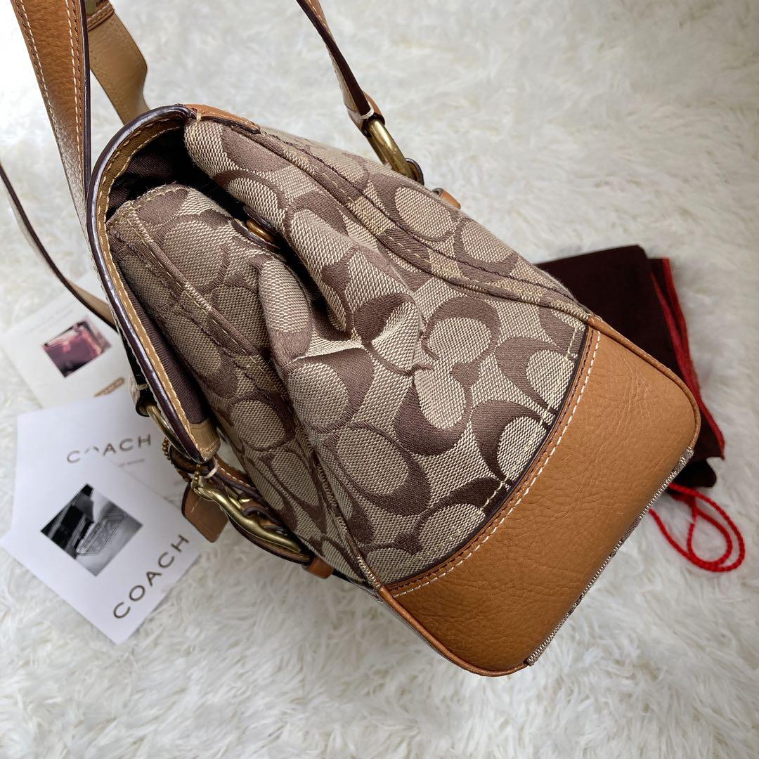 極美品 vintage coach old archive y2k ミニボストン - メルカリ