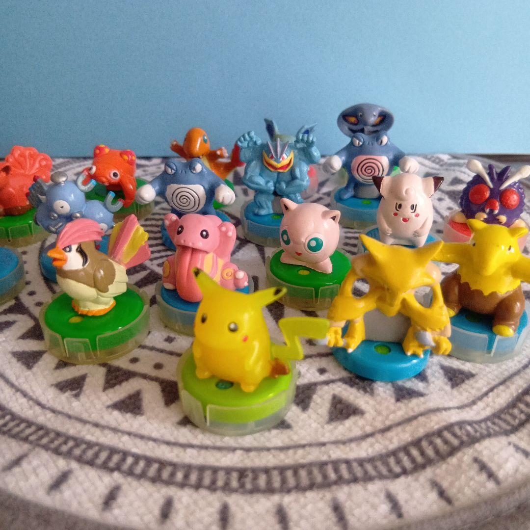平成レトロ！ 中古美品 ポケモン フィギュア スタンプ まとめ売り