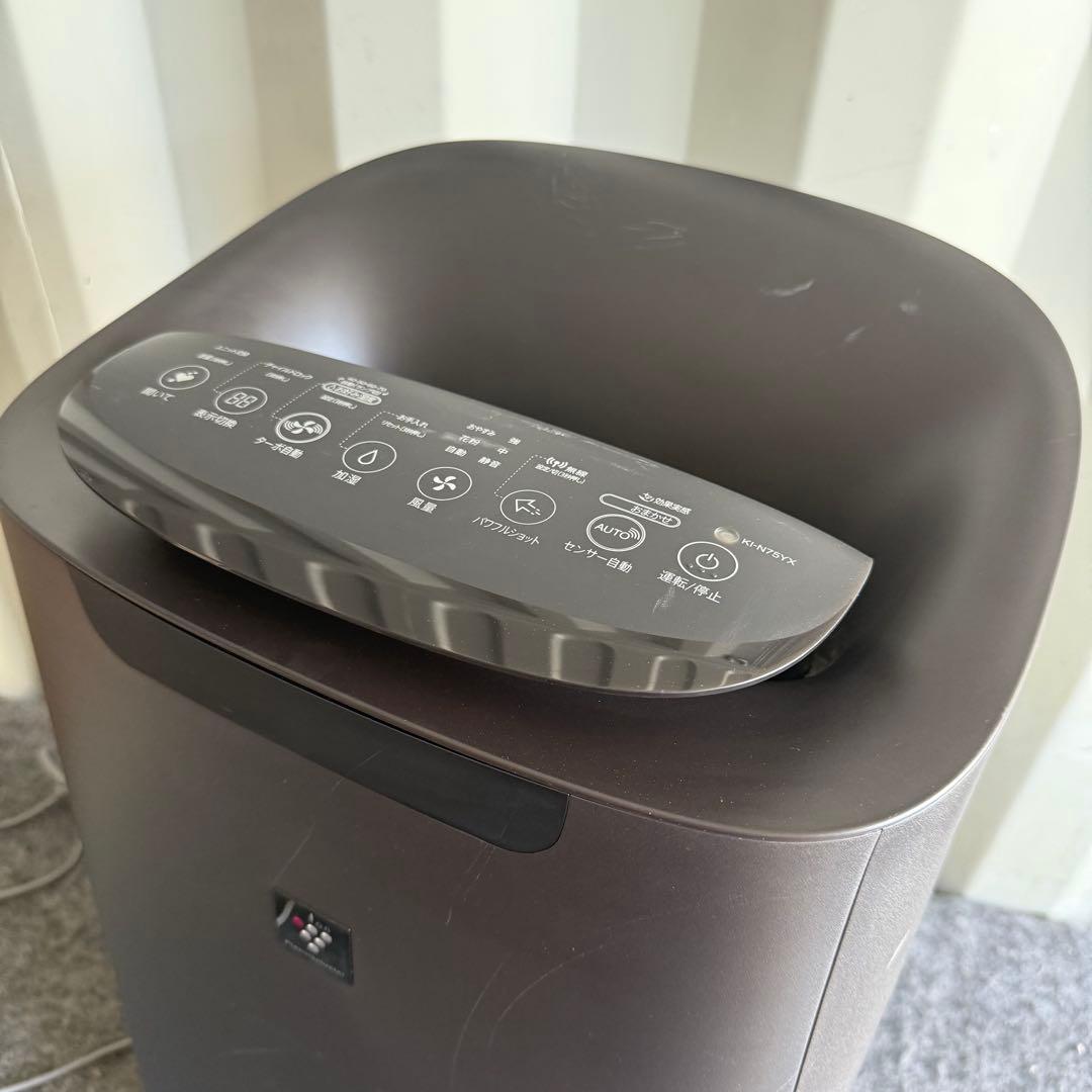 I3激安早い者勝ち✨ SHARP 加湿空気清浄機 ブラウン 新生活応援✨
