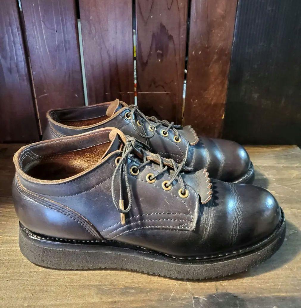 HATHORN OXFORD ハソーン 8 1/2E クロムエクセル 茶芯 - メルカリ