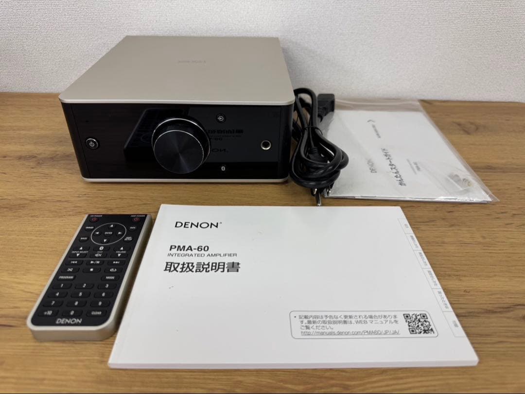 美品 DENON PMA-60 プリメインアンプ 聴いてみた】DENON プリメインアンプ PMA-60試聴レビュー！ - イヤホン