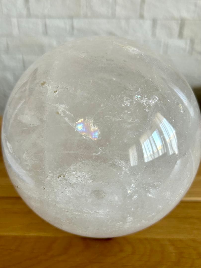 かおりちゃん【超希少✨】ライトニング水晶 3.6kg 大玉