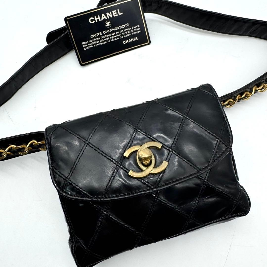 ✨ギャランティ付✨シャネル ウエストポーチ ビコローレ ココマーク チェーン CHANEL（シャネル） （未使用 展示品）シャネル ビコローレ ココマーク
