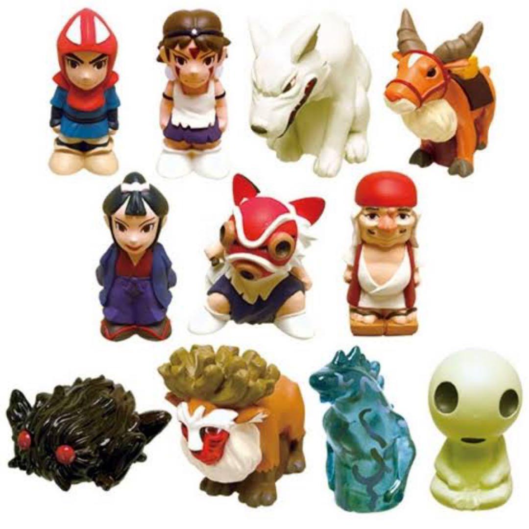 ☆ジブリ 廃盤品 指人形 もののけ姫 全11種☆ - メルカリ
