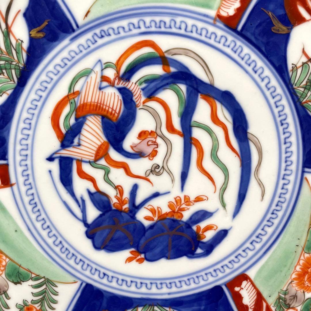 伊万里・有田焼 明治時代 色絵大皿 金彩 飾り皿 37cm - メルカリ