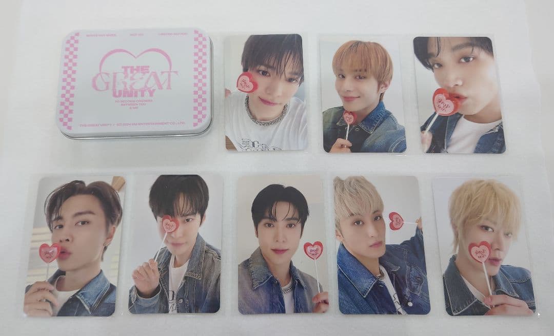 NCT127 ソウル展示会 限定カード　ホワイトデーVer.　フルコンプ缶 jp.ktown4u.com : K-POP Global On-Onffline Platform