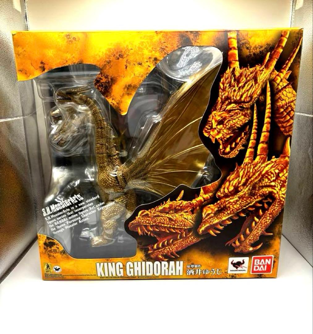 Sh モンスターアーツ ゴジラ VS キングギドラ キングギドラ ゴジラとの戦闘シーンも再現可能！『地球攻撃命令 ゴジラ対ガイガン