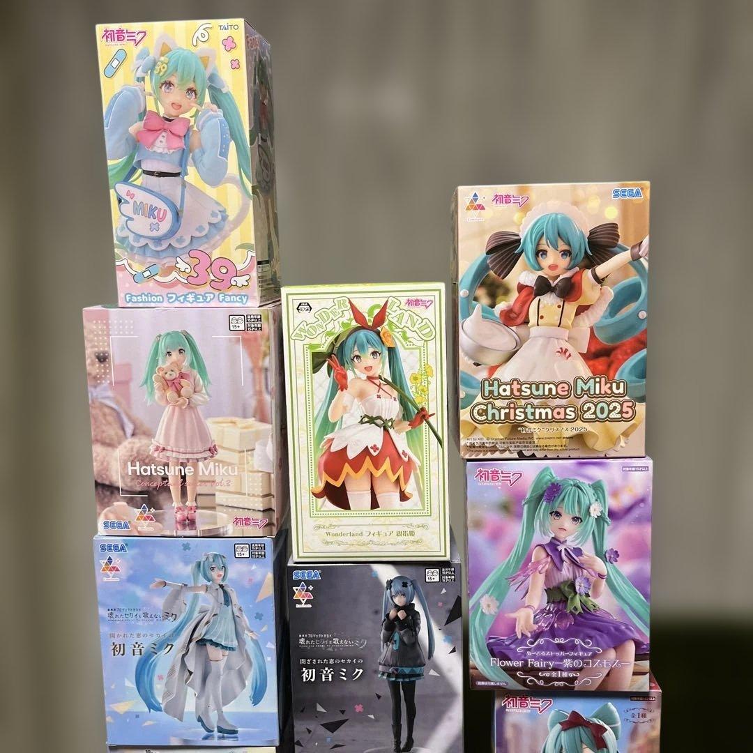 2025後半 美少女 初音ミク プライズフィギュア 大人気 まとめ売り