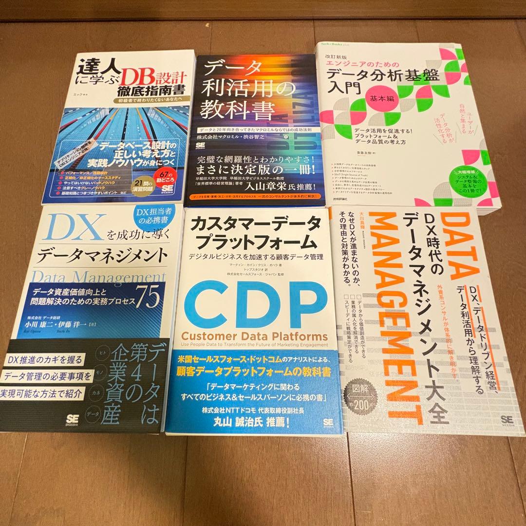 データマネジメント勉強セット！6冊まとめ売り♪ データマネジメント