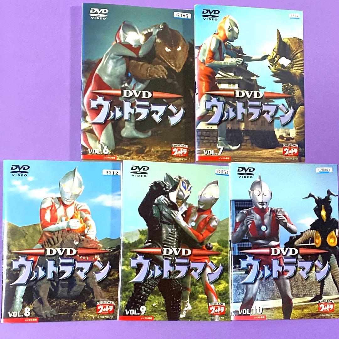 DVD ウルトラマン全10巻 小林昭二 / 黒部進 / 野長瀬三摩地 - メルカリ