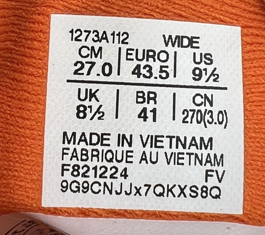 新品 未使用　アシックス ウィンジョブ CP220 HS 27.0cm