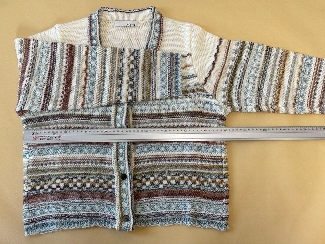 《新品タグ付き》定価42,900円 iines カーディガン