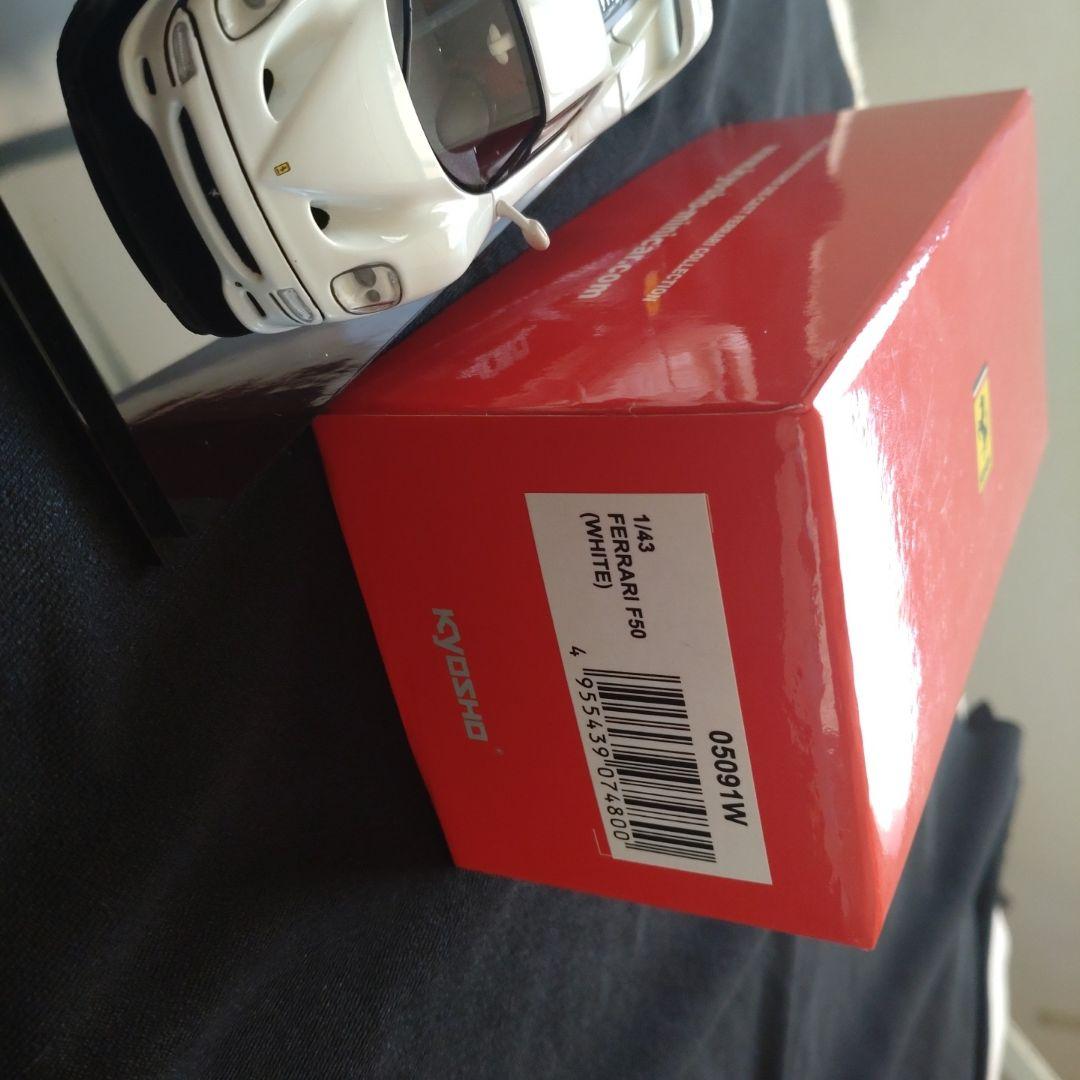 Ferrari F50 ミニカー ホワイト 1/43 - メルカリ