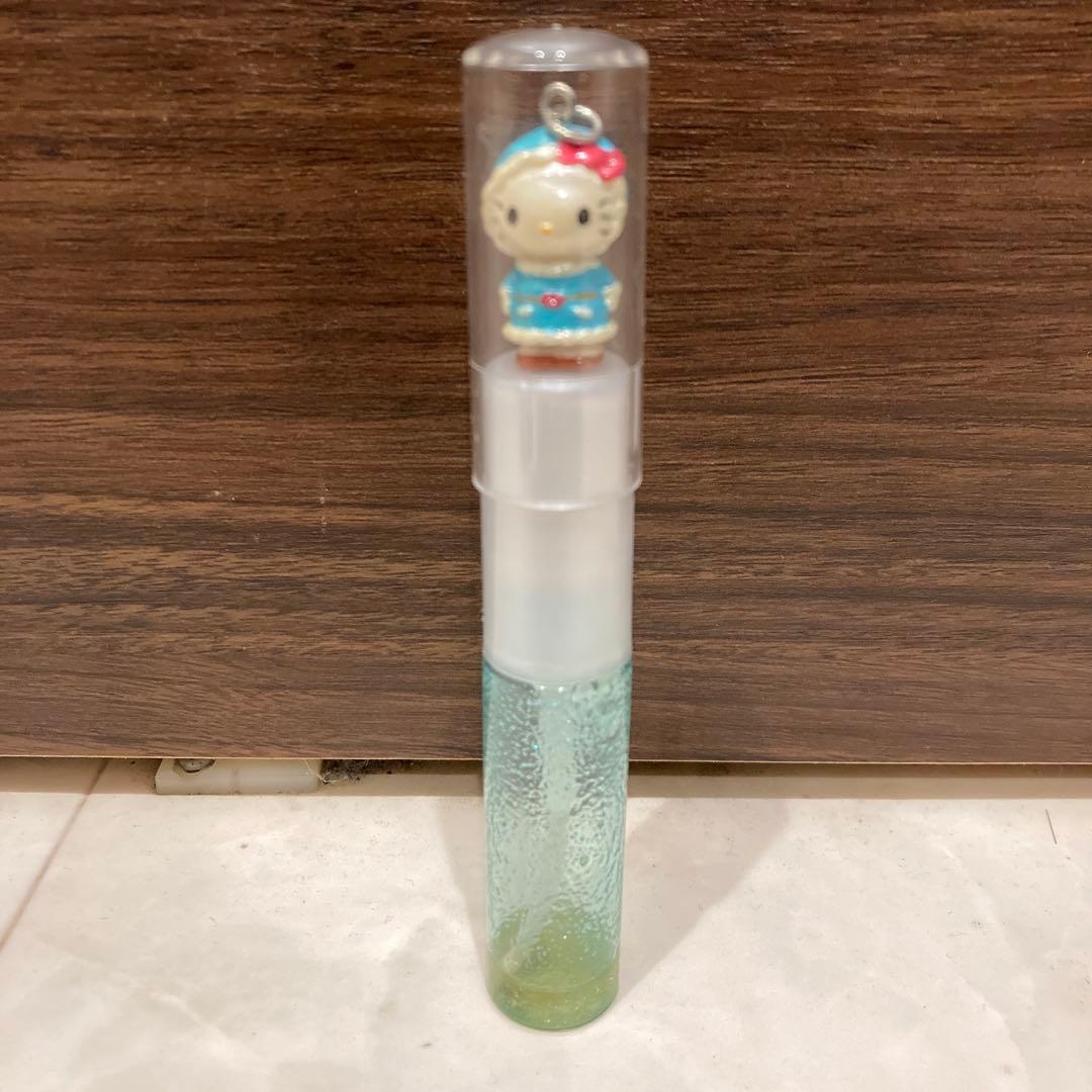 レトロ《2002年 ハローキティ グリッターミスト》当時物 コスメ☆ブルー
