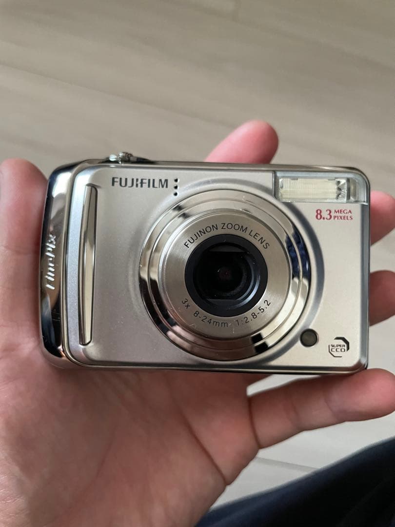 FUJIFILM 富士フイルム FinePix A800 シルバー - メルカリ