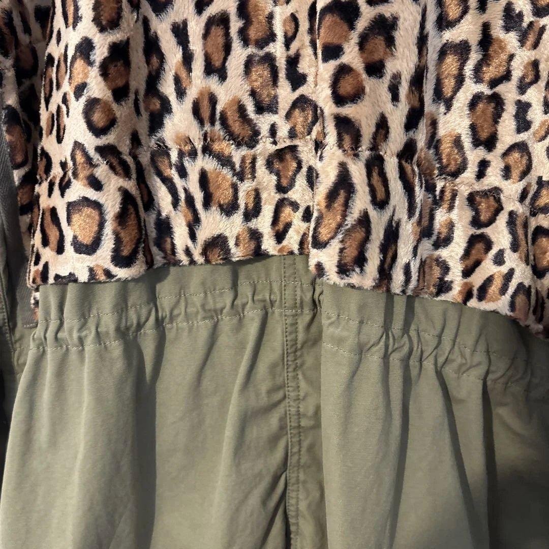 JUNYAWATANABE ヒョウ柄モッズコート 2022AW xs - メルカリ