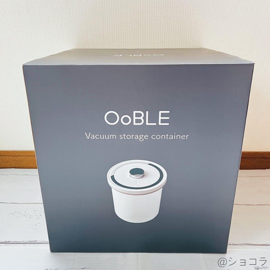 OoBLE(オーブル)OB-001WH ホワイト13L 真空保存容器 米びつ OoBLE(オーブル)OB-001WH ホワイト13L 真空保存容器 米びつ｜Yahoo