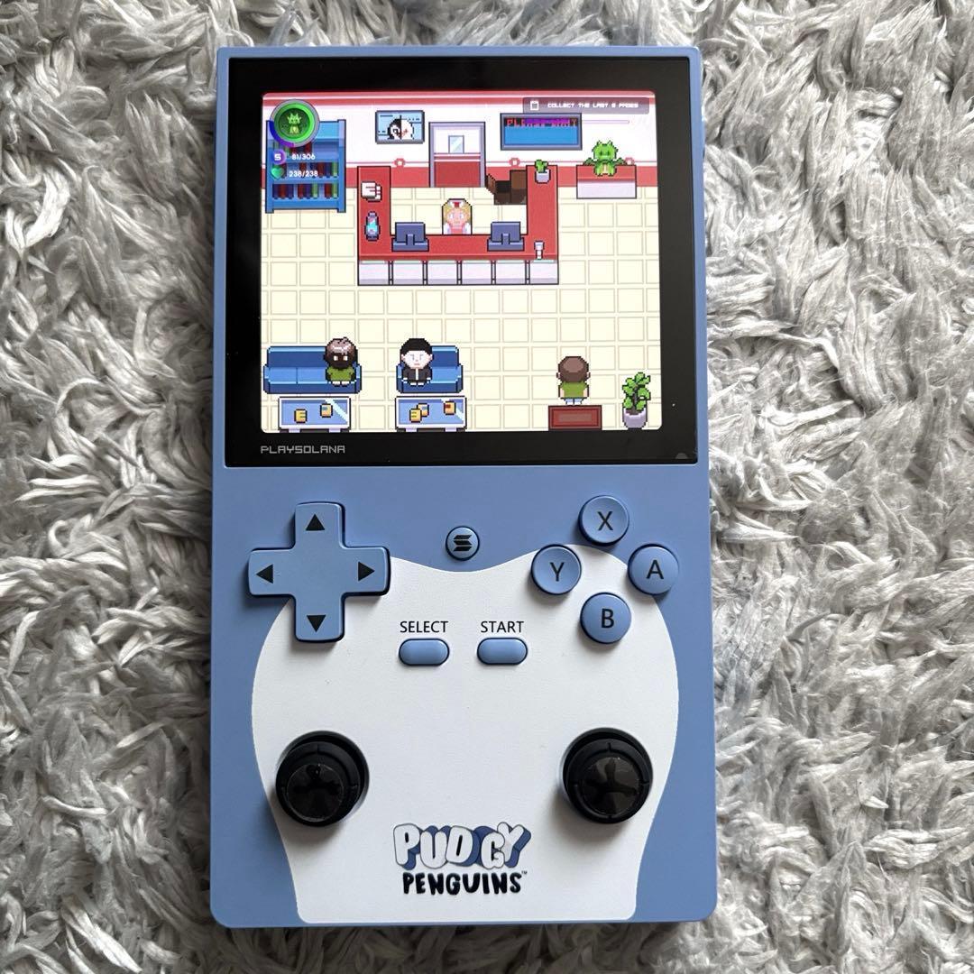 その他 Play Solana (PSG1) Pudgy Penguins model PLAY SOLANA Review (PSG1) - Web3 Handheld Console - YouTube