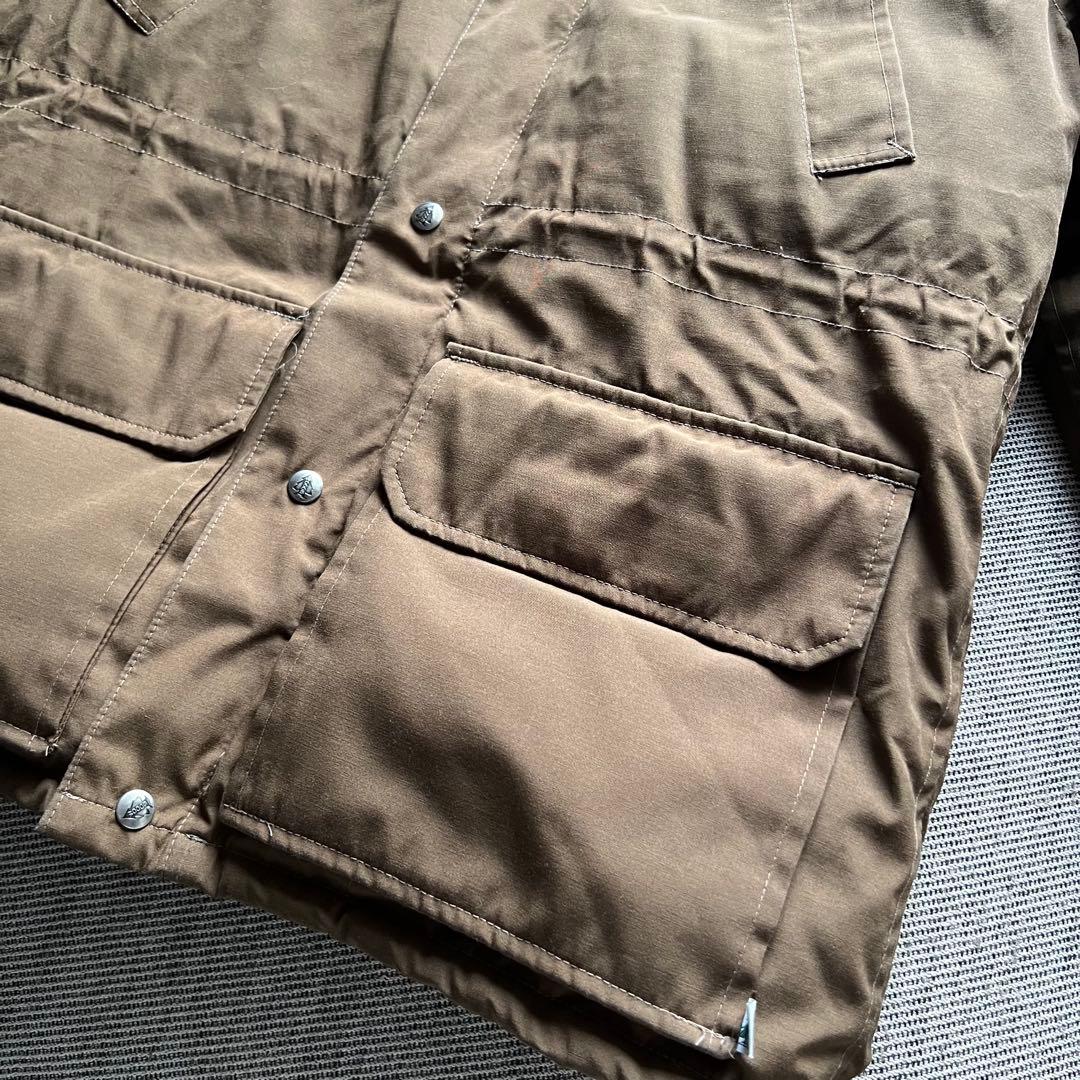 希少80's WOODS ARCTIC DOWN JACKET リアルファー M - メルカリ