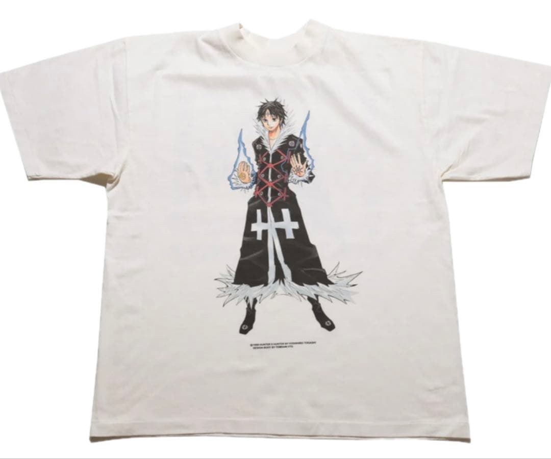 値下 HUNTER×HUNTER ハンターハンター クロロ オフホワイト XL - メルカリ