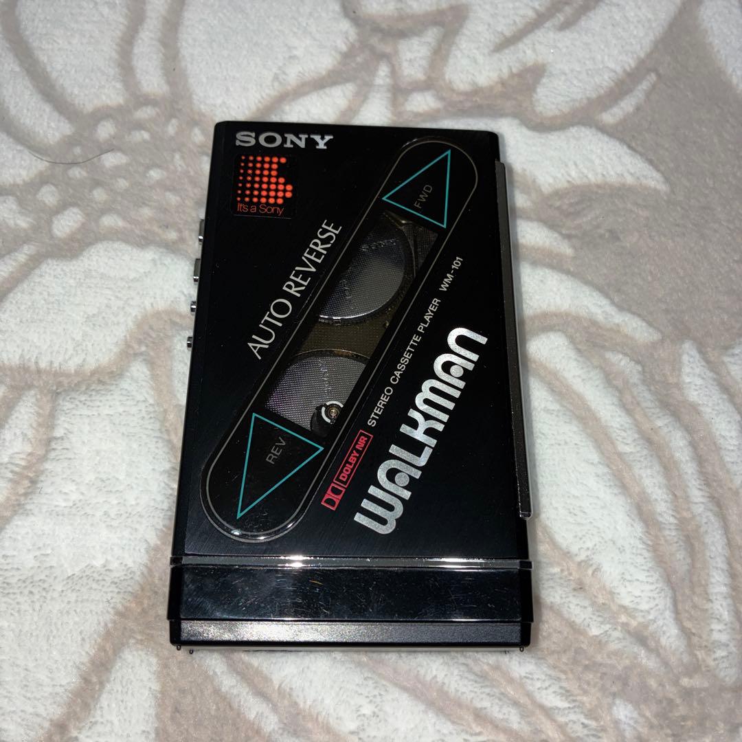 美品　WM-101 WALKMAN ポータブルカセットプレーヤー ウォークマン 2026年最新】sony walkman wm-101の人気アイテム - メルカリ