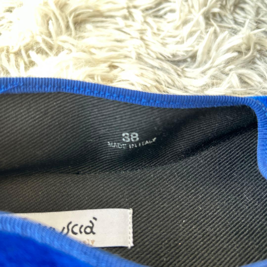 未使用品】Sciuscià / シューシャ TRAGARA ブルー 38サイズ - メルカリ