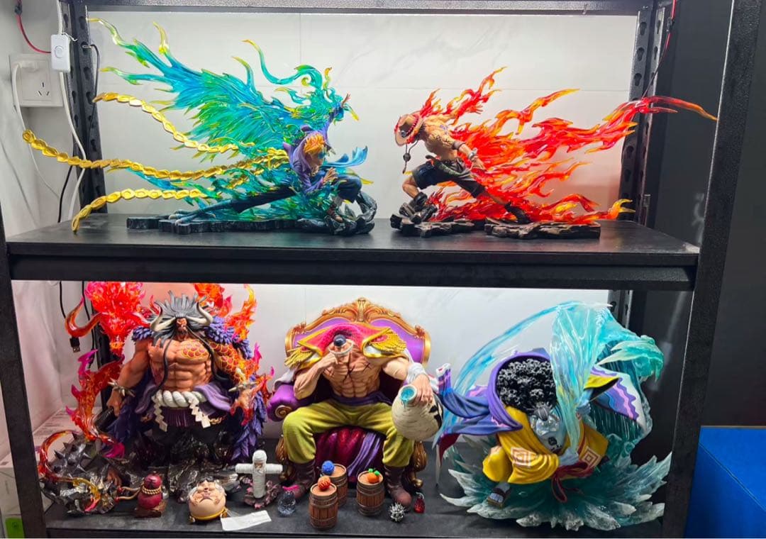 ワンピース エース＆マルコ【ドリフト】ガレージキット フィギュア1/8