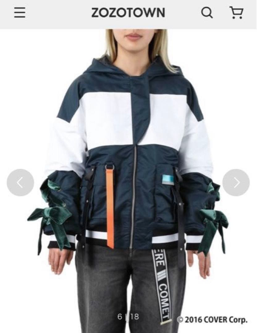 星街すいせい×ZOZOTOWN コラボジャケット Mサイズ - メルカリ