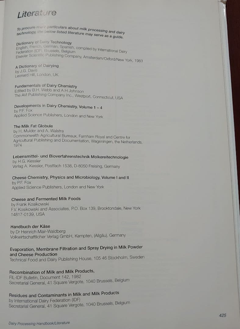 洋書(英)乳製品製造 DairyProcessingHand -TetraPak