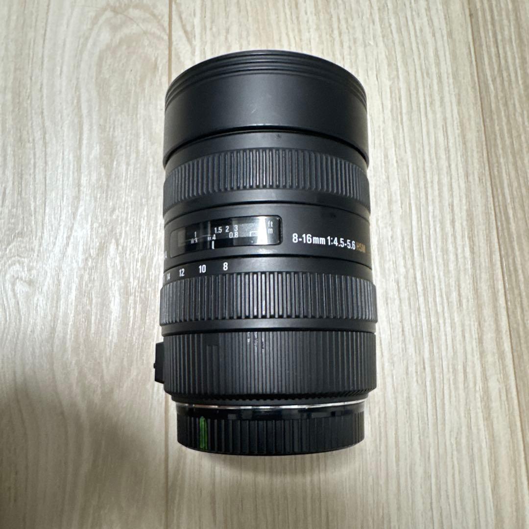 SIGMA 8-16mm f/4.5-5.6 DC ズームレンズ