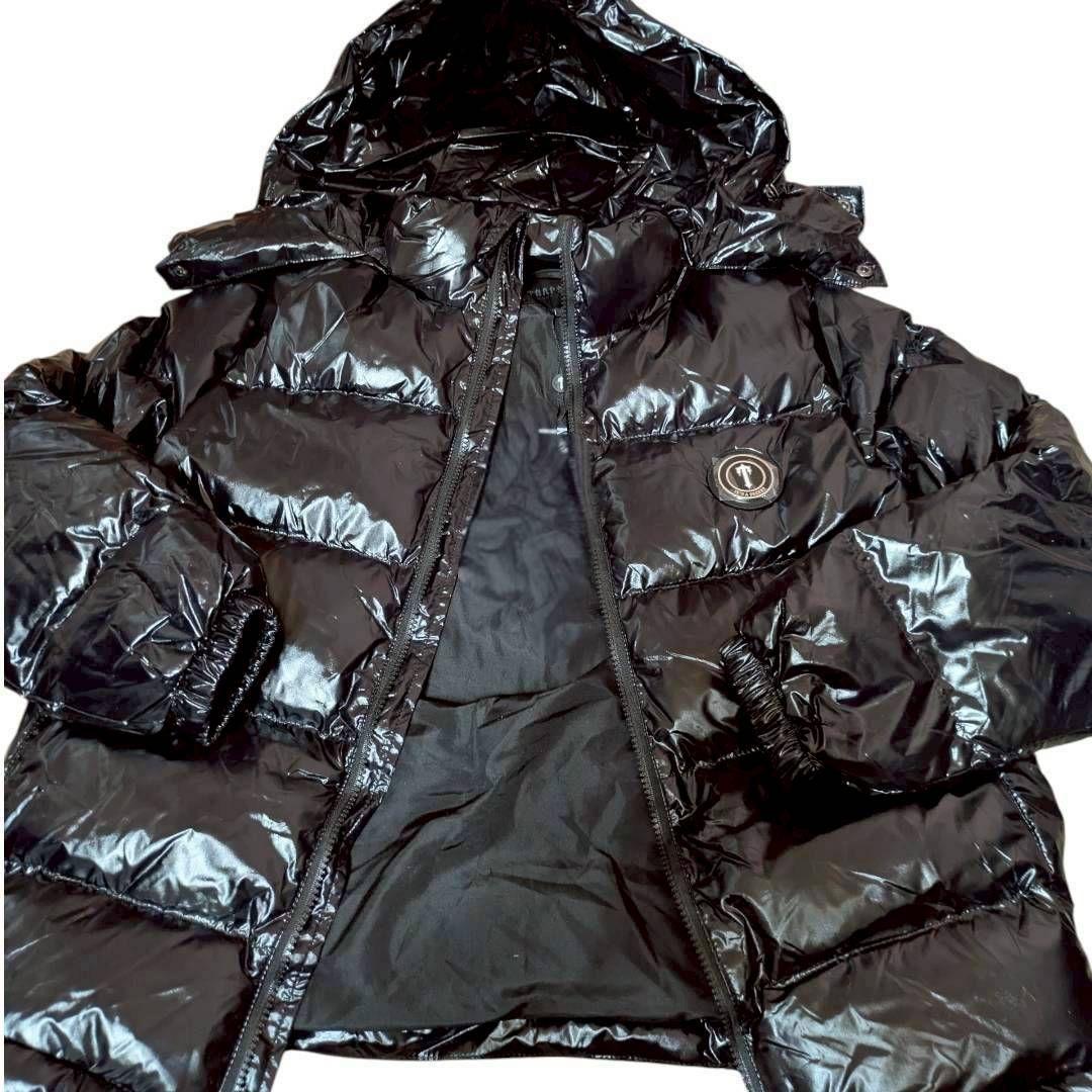 Trapstar ダウンジャケット ブラック メンズ レディース 光沢 XL