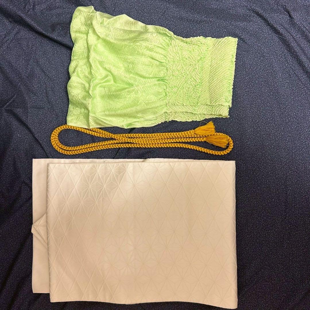 く*ん様 モ43 未使用近い 美品 袷 紬 ぜんまい紬系 色紬 小紋 フル