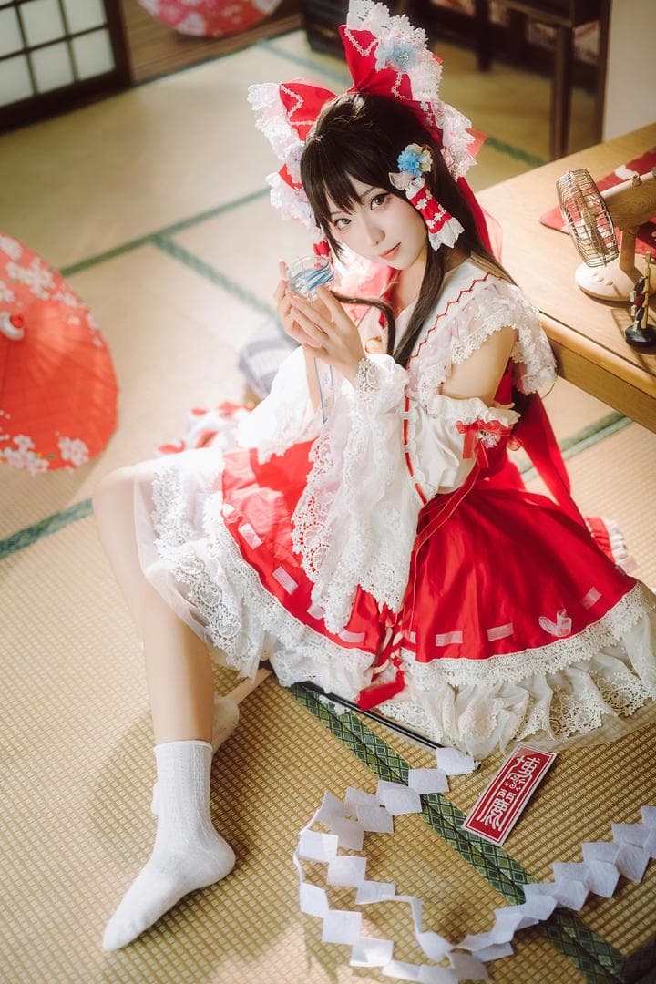 即日出荷 東方Project 博麗霊夢 花 コスプレ Mサイズ 森森仙 - メルカリ