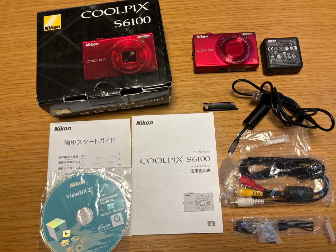 Nikon ニコン COOLPIX Style S6100 SUPER RED