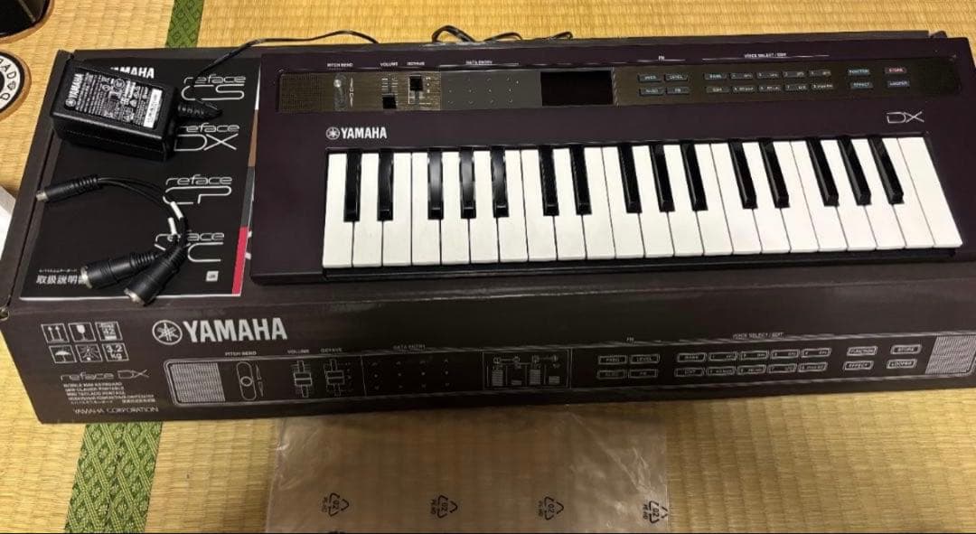 《限定SALE》【超美品】YAMAHA reface DX 外箱＋バッグ付き