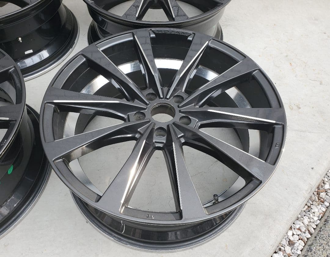 ROJAMロジャム スレイヴ ブラックトゥールビヨン 20インチ 8.5J 35