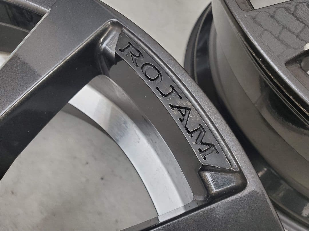 ROJAMロジャム スレイヴ ブラックトゥールビヨン 20インチ 8.5J 35