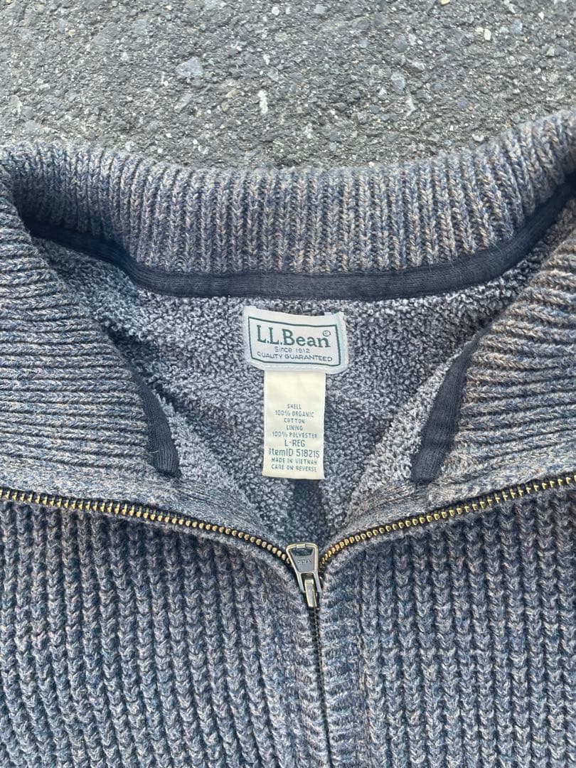 L.L.bean ドライバーズニット archive ジャケット