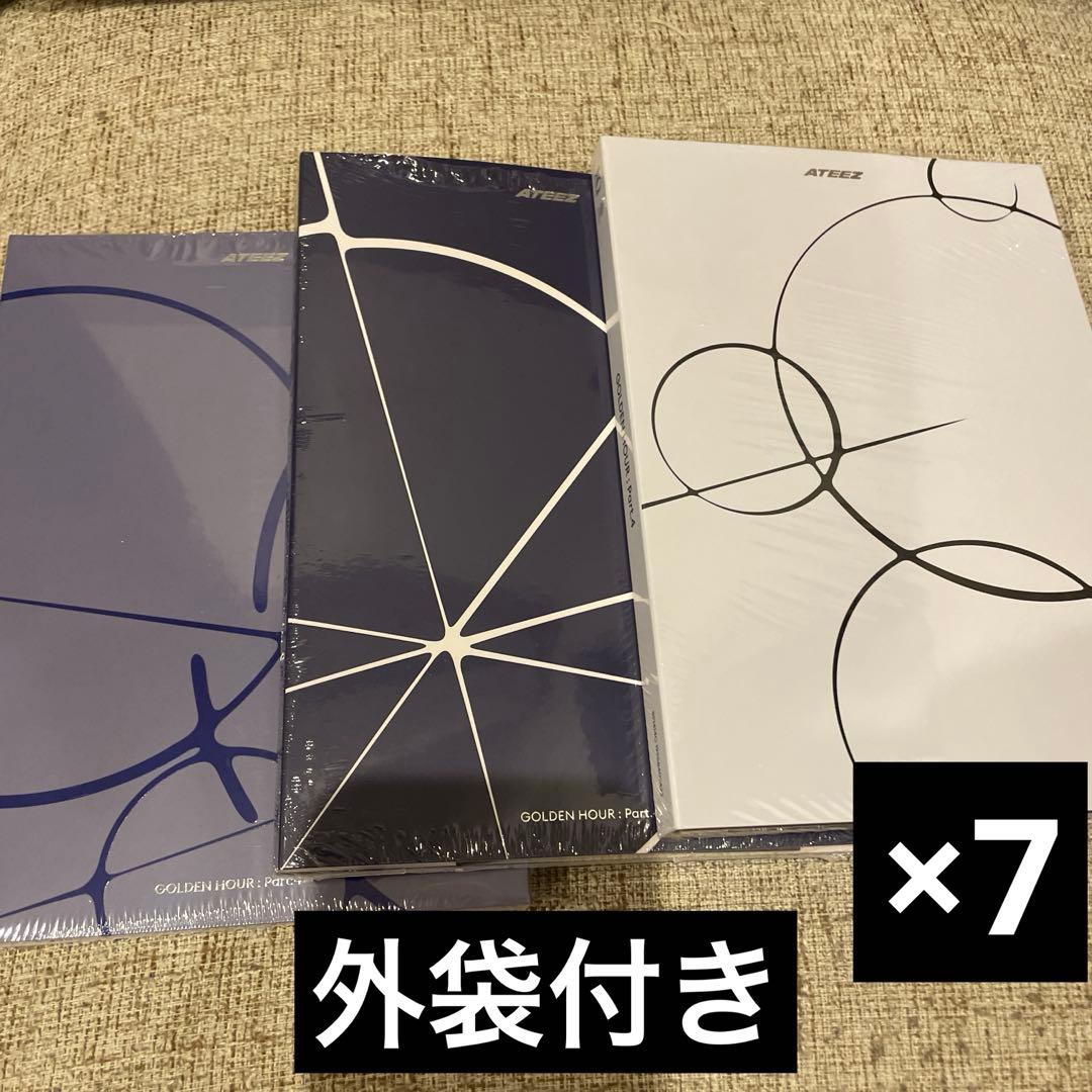 ateez golden hour 4 開封済 アルバム 21枚 - メルカリ