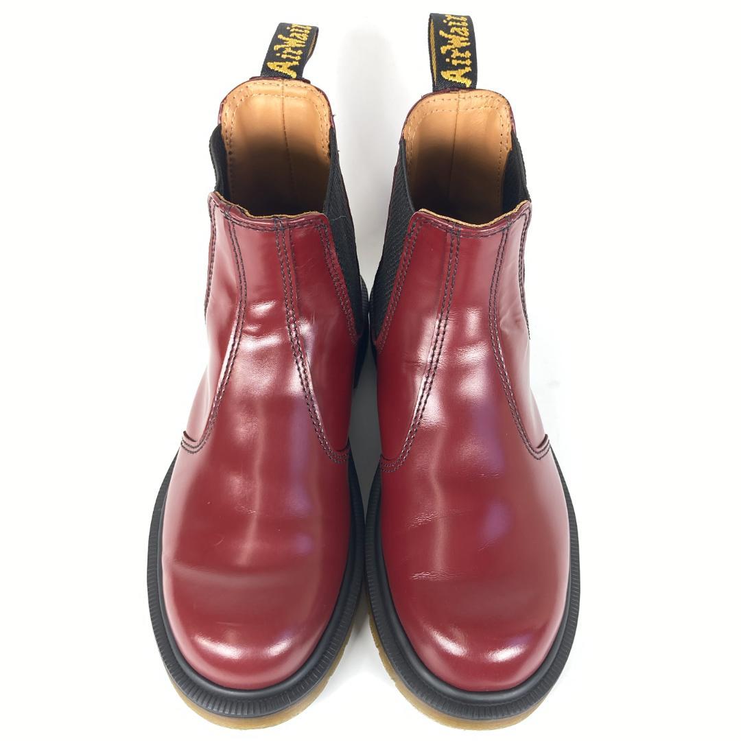 ドクターマーチン 2976 チェルシーブーツ サイドゴア チェリーレッド