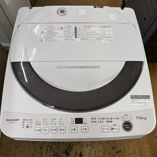 未使用訳あり品【 SHARP 】シャープ 全自動洗濯機 ES-JE7A - メルカリ