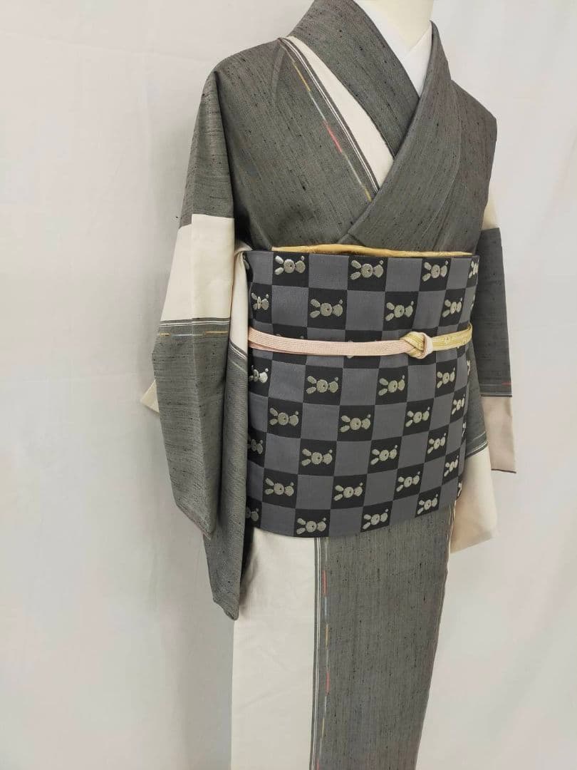 お見分け済 美品 正絹袷 十日町紬単品 - メルカリ