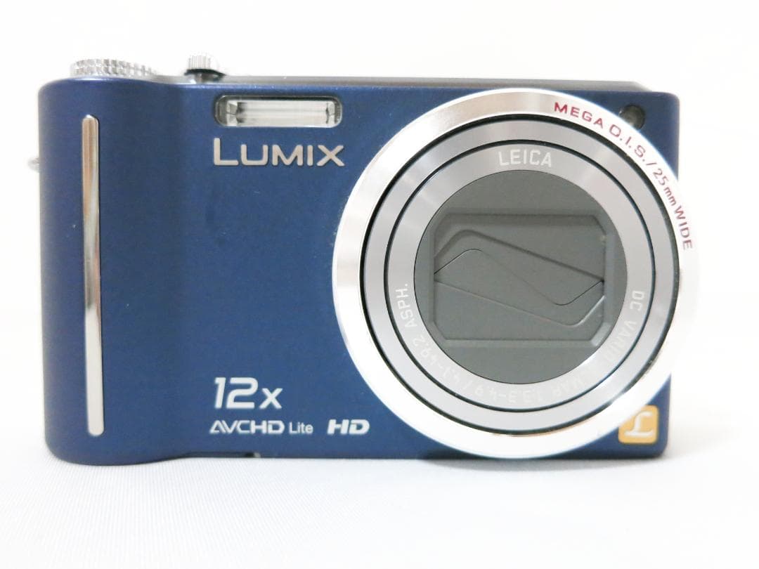 動作未確認 Panasonic デジタルカメラ LUMIX DMC-TZ7 紺 - メルカリ